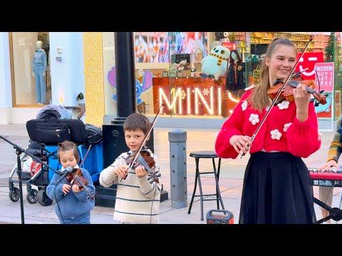 Amazing Moment - 3-year-old VIOLINIST joins me | Twinkle Twinkle Little Star - Karolina Protsenko