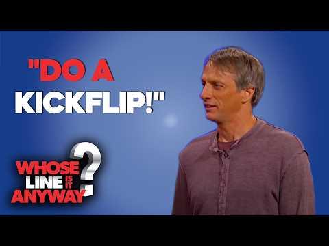 Tony Hawk's Greatest Scenes! | Whose Line Is It Anyway?