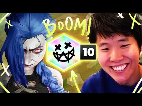 HOW I LUCKED INTO 10 REBEL JINX FROM ARCANE! - TFT SET 13