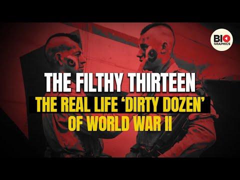 The Filthy Thirteen: The Real-Life ‘Dirty Dozen’ of World War II #sponsored