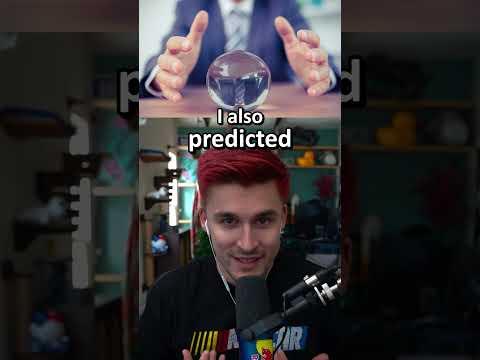 I predicted the future