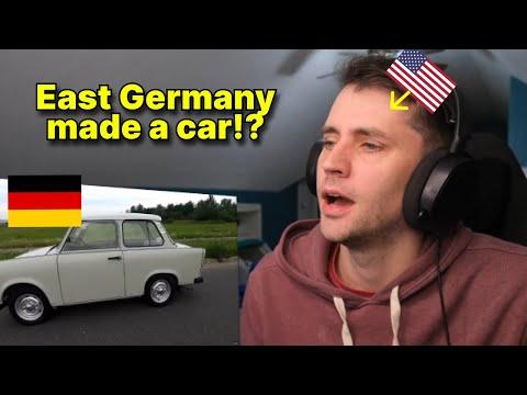 American reacts to East Germany Trabant 601