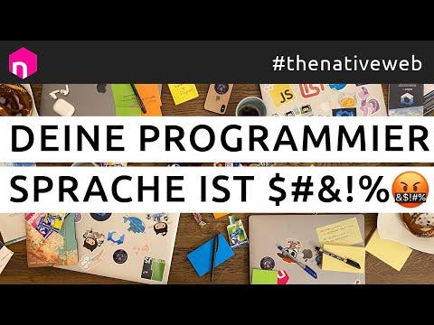 Deine Programmiersprache ist $#&!% 🤬 // deutsch