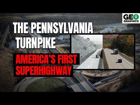 The Pennsylvania Turnpike: America's First Superhighway