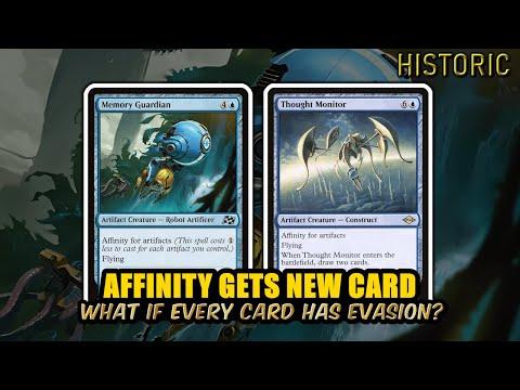 Affinity Becomes Even Harder to Block with Memory Guardian! | Historic BO3 Ranked | MTG Arena