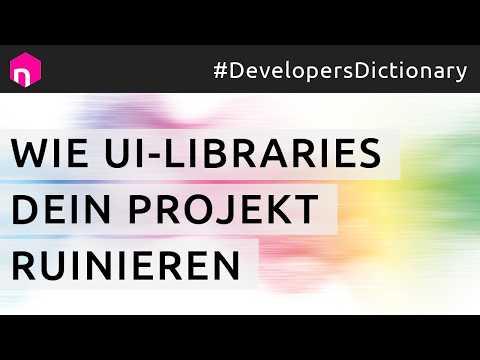 Material UI & Co. – die versteckten Kosten von UI-Libraries // deutsch