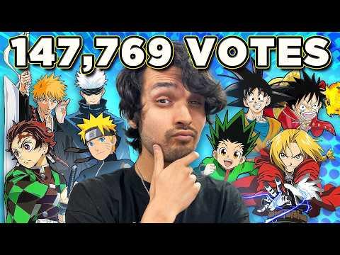 I Asked 145,769 People to Vote for the BEST ANIME EVER