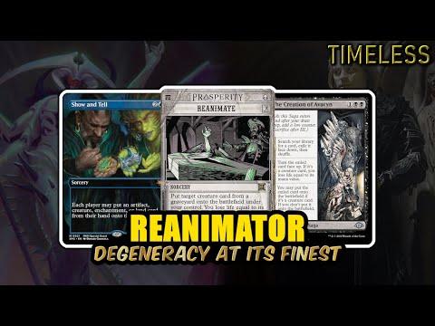 This Degenerate Reanimator Deck Hit Rank 1 Mythic | Timeless BO3 Ranked | MTG Arena