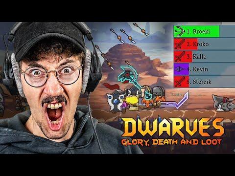 Kroko & Broeki machen ALLES nieder! | Dwarves: Glory, Death and Loot