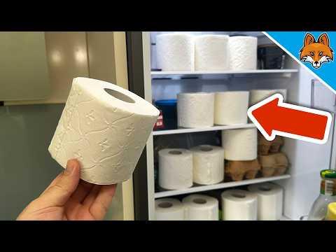 Der (leider Geheime) Hotel Trick mit Klopapier im Kühlschrank🤯💥