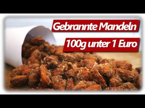 Gebrannte Mandeln schnell und günstig wie vom Weihnachtsmarkt selber machen