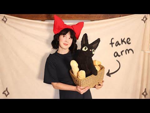 Making a Jiji Puppet! (including a cursed fake arm, of course)