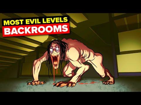 Top 10 Most Evil Backrooms Levels (Compilation)