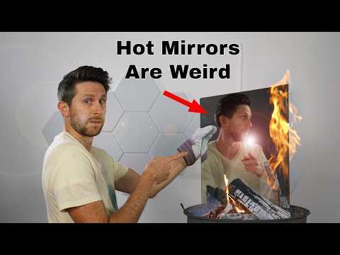 Can a Red-Hot Mirror Still Reflect an Image?