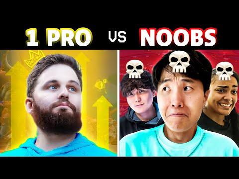 Can 1 Pro Carry 30 Noobs in the World's Most Difficult Raid?