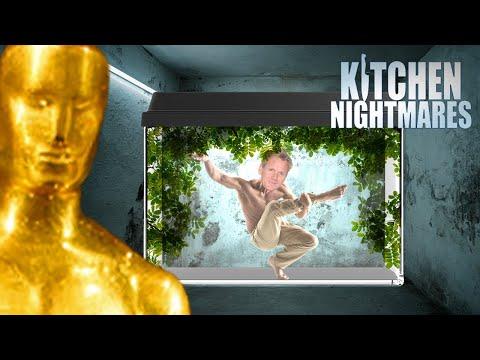 the oscar is making gordon do weird dances :( | Full Episodes | Kitchen Nightmares