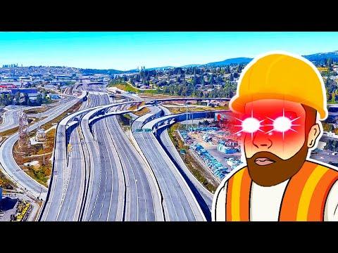 Reviewing the WORST REAL HIGHWAY LAYOUTS in Cities Skylines 2!