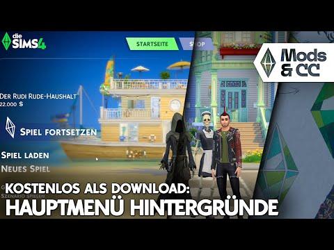 Eigene Hauptmenü Hintergründe 😍 Die Sims 4 Main Menu Mod als Download