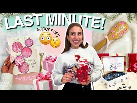 LAST MINUTE Weihnachtsgeschenke selber machen!! 🎁 schnelle Geschenk DIY