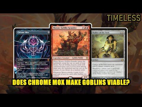 Turn 1 Chalice With The Goblins! Looking At Many Many Aetherdrift Cards | Timeless BO3 | MTG Arena