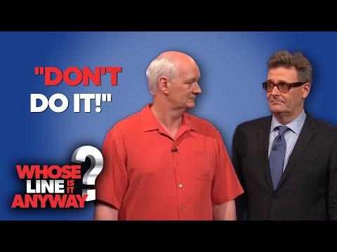 LIVING SCENERY BATTLE! | Whose Line Is It Anyway?