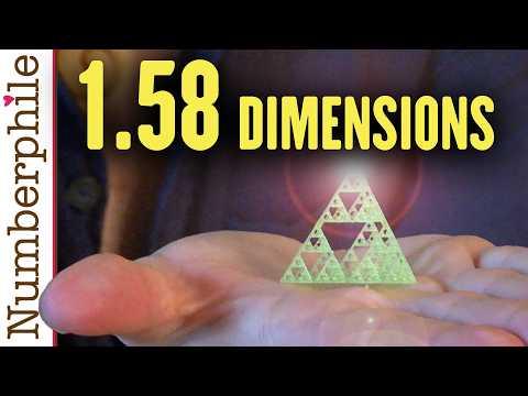 A 1.58-Dimensional Object - Numberphile