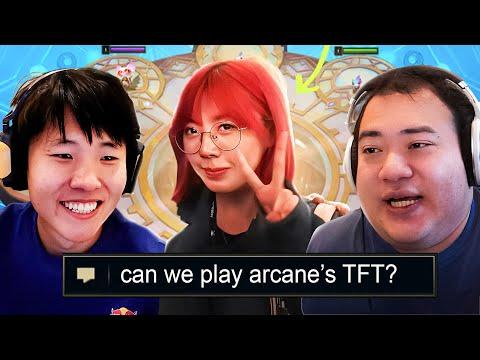 FACING EACH OTHER IN ARCANE'S NEW TFT SET!