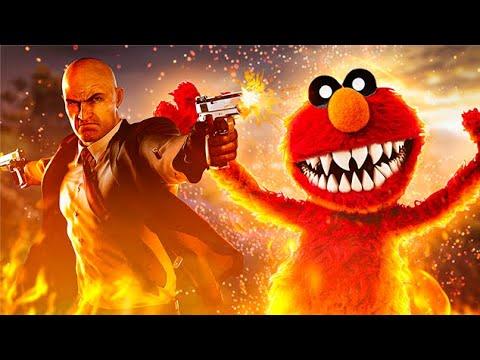 Can I Convince AI Elmo to Kill EVERYONE in Hitman