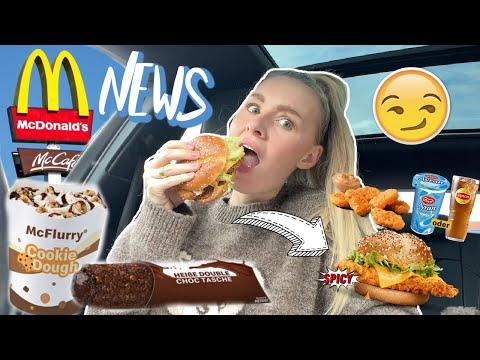 SO LECKER! 😋 MC DONALDS hat wieder FOOD NEWS! Geheimes Menü, Cookie Dough Eis, Schokotasche