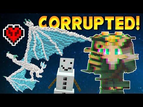 I Built 3 EPIC ICE DRAGONS in Hardcore Minecraft