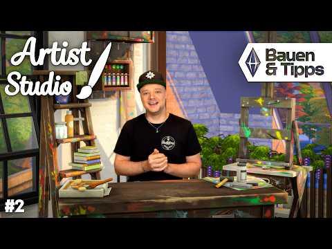 Grundriss 👨‍🎨 Artist Studio #2 bauen in Die Sims 4 mit allen Packs