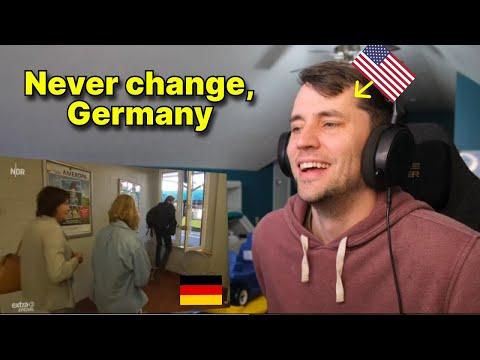 American reacts to 'Realer Irrsinn: Zu hoher Bahnsteig in Bad Bentheim' (whatever that says)