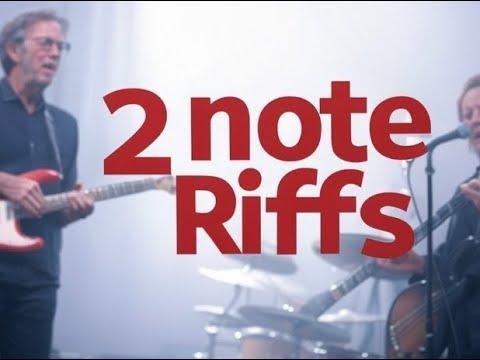 Eric Clapton's 2 note riff (A Beginner could play this TODAY)