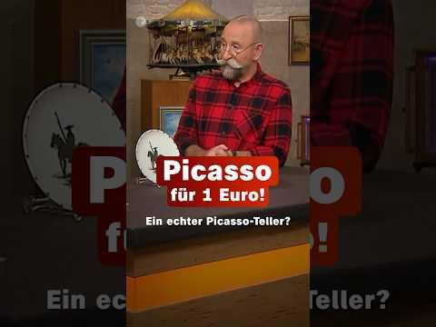 Flohmarkt-Fund ist von Picasso! 😮| Bares für Rares #shorts #classic