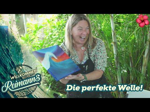 Die PERFEKTE Welle? 🌊🎨 Manu geht unter die Maler! | Willkommen bei den Reimanns