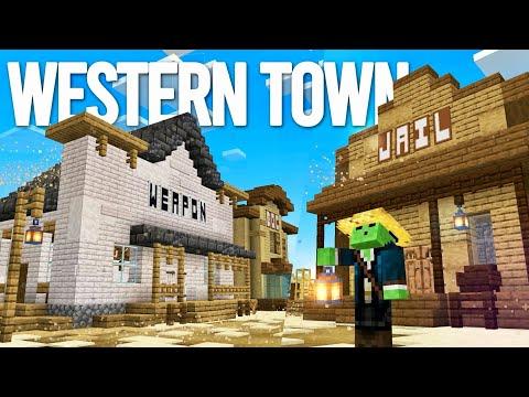 Building a Western Village! - Let's Play Minecraft 656