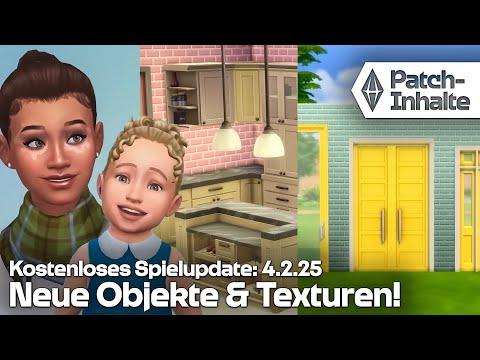 70+ neue, kostenlose Basegame-Objekte 🔴 Patch Inhalte | Die Sims 4 Sims-Lieferung 4.2.25