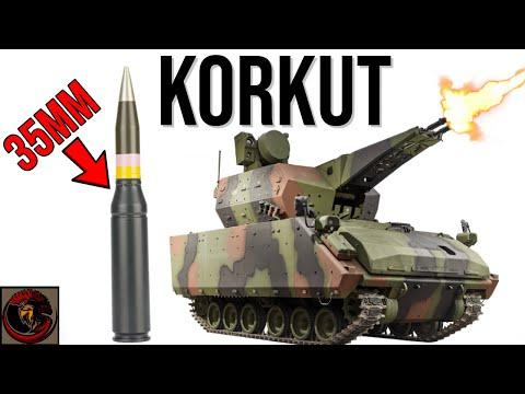 Turkish 'KORKUT' Air Defense Vehicle: DOUBLE BARREL CANNON ANTI-AIRCRAFT SYSTEM!