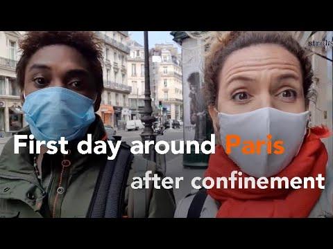 First day around Paris after confinement is over