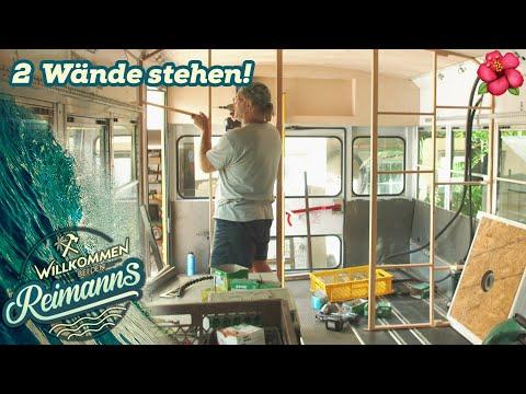 Es geht VORAN! 🤩 Der neue Reimanns-Bus hat schon WÄNDE! | Willkommen bei den Reimanns