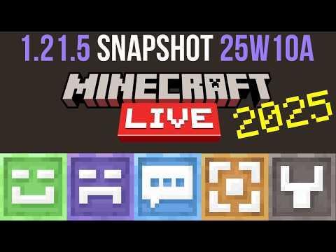 Snapshot 25W10A | TNT Gamerule & Menu Panorama | Minecraft 1.21.5