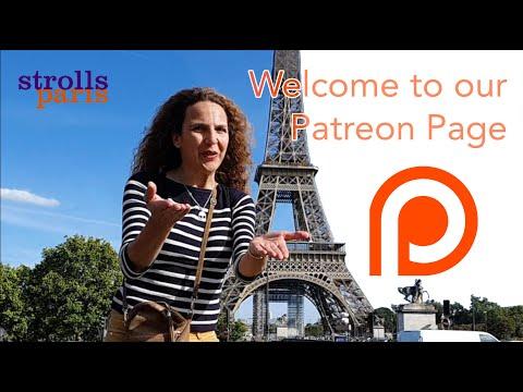 StrollsParis Welcome Patreon Video