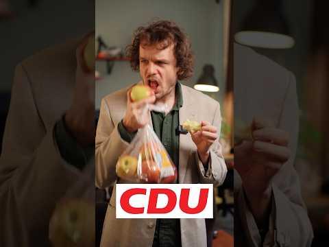 Wie Parteien Äpfel essen