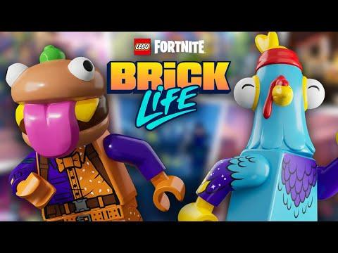 My First Day in LEGO Fortnite Brick Life!