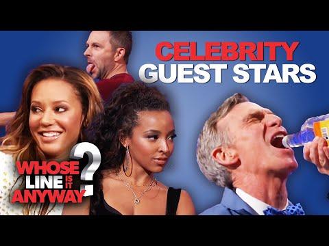 Celebrity Guest Stars Getting Involved In The Chaos | Whose Line Is It Anyway?