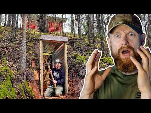 MATTIN baut einen FLUCHTTUNNEL in Schweden! | Fritz Meinecke reagiert