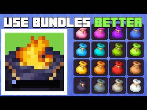 Get The Most Out Of Bundles (Minecraft Tutorial)