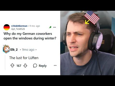 American reacts to Questions everyone has for Germans