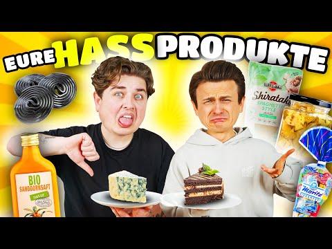 Wir ESSEN eure HASSPRODUKTE! (wieso tut ihr das??) 🍰🤢 mit Smiley