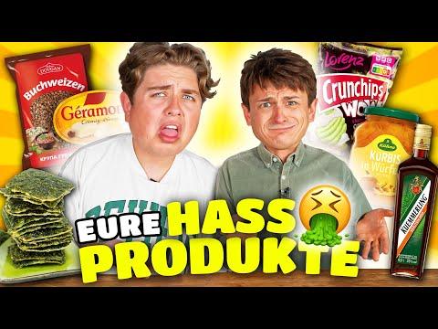 Wir ESSEN eure HASSPRODUKTE 🥡🍇 mit Smiley I XXL Folge